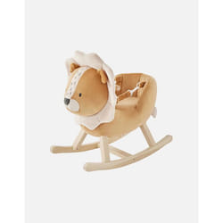 Bascule pour bébé - NOUKIES - Babou - Ceinture de sécurité - Blanc - Garantie 2 ans