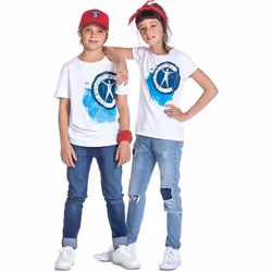 Studio 100 MECA12000060 chemise et haut Tee-shirt Crew neckline Manche courte Coton