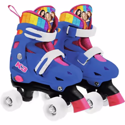 Studio 100 K3, 26 - 29, Enfants, Femelle, Bleu, Image, Roller-skates rythmiques