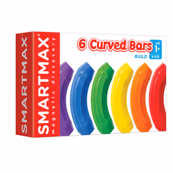 SmartMax XT set - 6 curved bars, Jeu de construction, 1 an(s), 6 pièce(s), 190 g