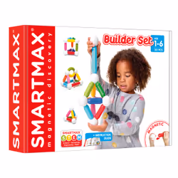 SmartMax My First Builder Set, Jeu de construction, 1 an(s), Plastique, 20 pièce(s), 770 g