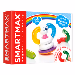 SmartMax My First Stacking Rings, Jeu de construction, 1 an(s), 10 pièce(s), 410 g