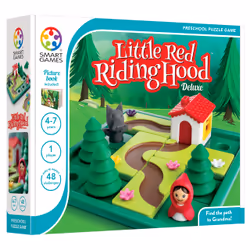 SmartGames Little Red Riding Hood - Deluxe, 4 an(s), ABS, Caoutchouc thermoplastique (TPR), Multicolore