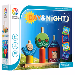 SmartGames Day & Night, 3 an(s), Multicolore