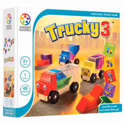 SmartGames Trucky 3, 3 an(s), Multicolore