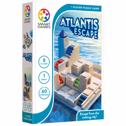 SmartGames Atlantis Escape, 8 an(s), ABS, Multicolore