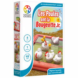 SmartGames Les Poules ont la Bougeotte Jr, 4 an(s), Multicolore