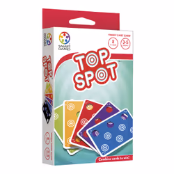 SmartGames Top Spot, Jeu de cartes, Assortiments, 8 an(s)