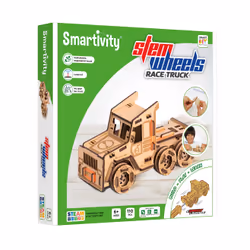 Smartivity Stem Wheels Race Truck, Jeu de construction, 6 an(s), Bois, 110 pièce(s), 450 g