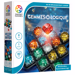 SmartGames Gemmes-O-Logique, 10 an(s), Plastique, Multicolore