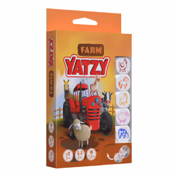 SmartGames Farm Yatzy, Yatzy, Cube (6 faces), Enfant, unisexe, 5 an(s), Farm