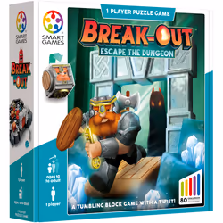 SmartGames Break-Out Escape the Dungeon, Jeu de société, Logique, 10 an(s)