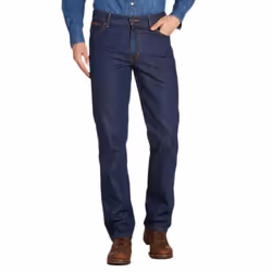 Jeans homme Wrangler Texas Stretch L32 - Darkstone - Coupe Regular - Taille standard
