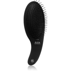 Olivia Garden Black Label CURVE Board&amp;Nylon bristles Black 1 pcs