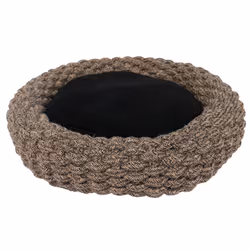 duvoplus 5414365375546, Tapis pour animaux de compagnie, Intérieure, Chat (animal) / Chien, Noir, Marron, Rond, Monochromatiq ...