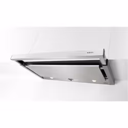 NOVY 661 hotte Encastrée Argent, Blanc 470 m³/h