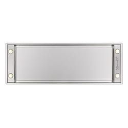 NOVY Pure'Line Mini 820 Intégré Noir, Acier inoxydable 850 m³/h