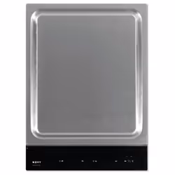 NOVY Teppan Yaki, Noir, Acier inoxydable, Intégré, Plaque avec zone à induction, Acier inoxydable, 2 zone(s), 2 zone(s)