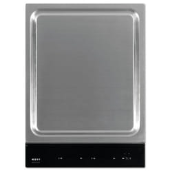 NOVY Teppan Yaki Noir, Acier inoxydable Intégré Plaque avec zone à induction 2 zone(s)
