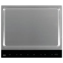 NOVY Teppan Yaki Noir, Acier inoxydable Intégré Plaque avec zone à induction 4 zone(s)