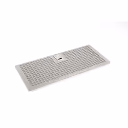 NOVY 829020, Filtre de hotte, Argent, Novy, 187,6 mm, 407,3 mm, 1 pièce(s)