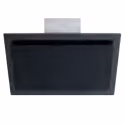 NOVY VISION, Conduit, 50 cm, 65 cm, Montée au mur, Noir, Acier inoxydable, Tactile