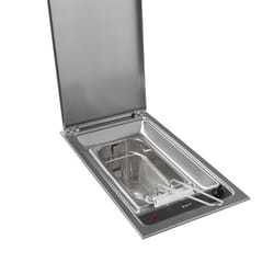 NOVY 3711 friteuse Unique Intégré 2000 W Acier inoxydable