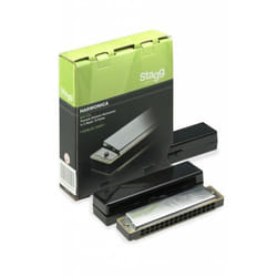 STAGG Harmonica Tremolo Diatonique en DO Majeur