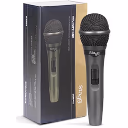 Microphone dynamique - SDMP15 - Cardioïde - Voix et instruments - Sortie XLR - 35 m