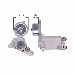 Galet tendeur, courroie d'accessoire GATES T39135