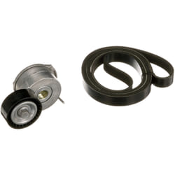Jeu de courroies trapézoïdales à nervures GATES K036PK1245