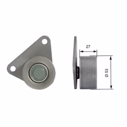 Galet enrouleur de courroie de distribution GATES T42097