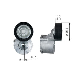 Galet tendeur, courroie d'accessoire GATES DriveAlign™ T39281