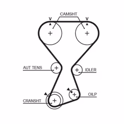 Kit distribution GATES PowerGrip™ K01T313