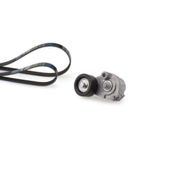 Jeu de courroies trapézoïdales à nervures GATES K266PK1555