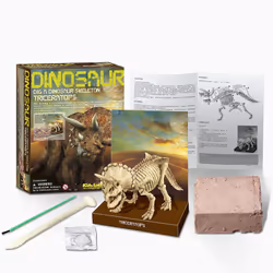 DAM Deterre Ton Dinosaure - Tricératops, 8 an(s), Multicolore