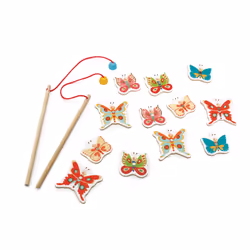 DAM Jeu de papillons 3 en 1 : Jeu de pêche - Domino - Mémo - Vue supplémentaire 14