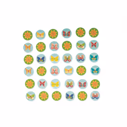 DAM Jeu de papillons 3 en 1 : Jeu de pêche - Domino - Mémo - Vue supplémentaire 7