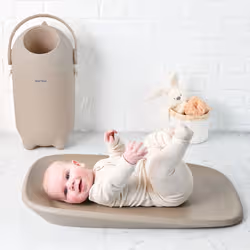 Nattou Dropy Rond Acrylonitrile-Butadiène-Styrène (ABS), Polypropylène (PP) Taupe - Vue supplémentaire 2