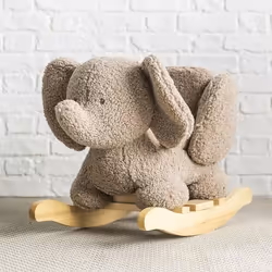 Nattou - Bascule Teddy léléphant taupe