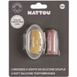 La brosse à dents NATTOU Baby Toothbrush permet aux enfants de mettre en place de bonnes habitudes d’hygiène dentaire. Grâce ...