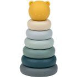 NATTOU Stacking Tower Green 6 m+ 6 pcs