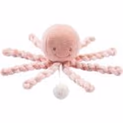 NATTOU Cuddly Octopus PIU PIU Lapidou Old Pink / Light Pink 0 m+ 1 pcs