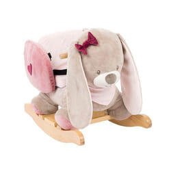 Nattou Rocker Nina the rabbit chaises à bascule & trotteurs pour bébé Multicolore