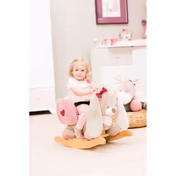 Nattou Rocker Nina the rabbit chaises à bascule & trotteurs pour bébé Multicolore - Vue supplémentaire 2