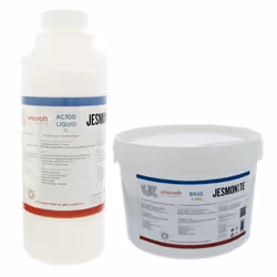 Jesmonite AC 100 - Liquide de base 1 l + Base poudre 25 kg
