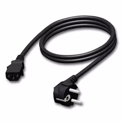 adam hall KCCAB490150, 1,5 m, Prise d'alimentation type E+F, IEC C13