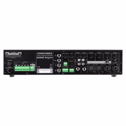AUDAC COM24MK2 amplificateur audio Spectacle/Scène Noir