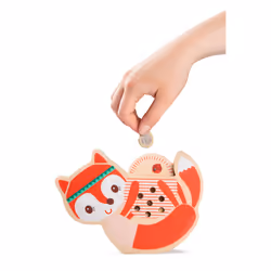 Lilliputiens Tirelire - Alice la renarde - orange, Chine, 230 mm, 45 mm, 170 mm