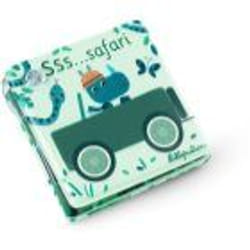 Lilliputiens Bath Book Safari 2 y+ 1 pcs